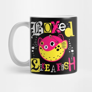 Boxed like a fish punk blow 3.0 Mug